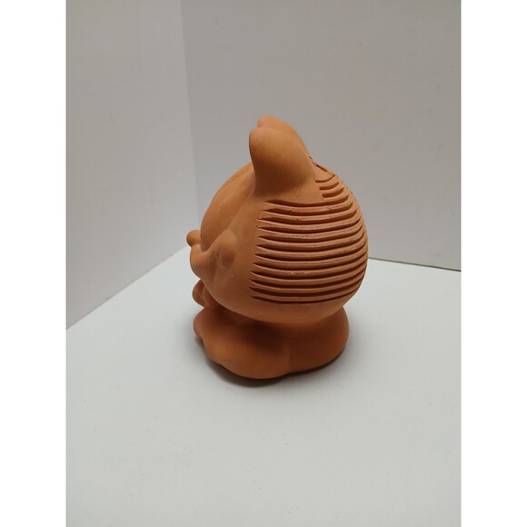 GARFIELD Figure Terra Cotta Ceramic CHIA PET Grow Plant Seeds Afro 1990s PAWS - Picture 4 of 6